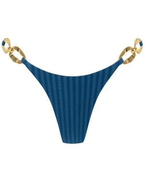 Thaynne Swimwear Llc Duna Bottom - Blue