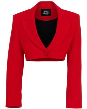 Vazaf Midnight Blazer - Red