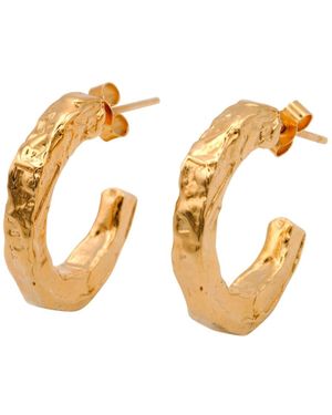 De Roms The Eternal Return Molten Hoops - Metallic