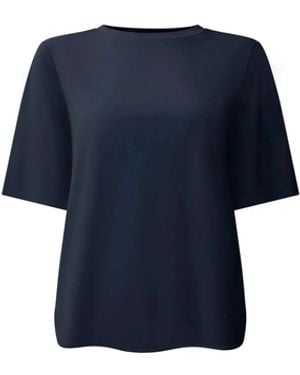 James Lakeland Jersey Relaxed Top - Blue