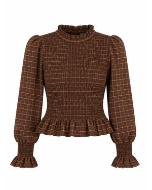 Mind Traveler Chia Alia Blouse - Brown