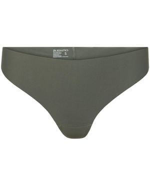 JIV ATHLETICS Mid Rise Thong - Grey