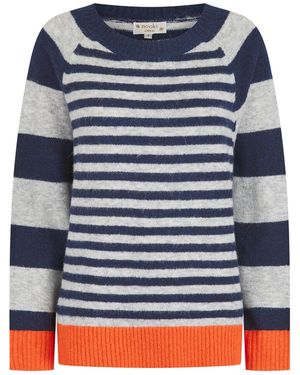 Nooki Design Cynthia Stripe Jumper - Blue