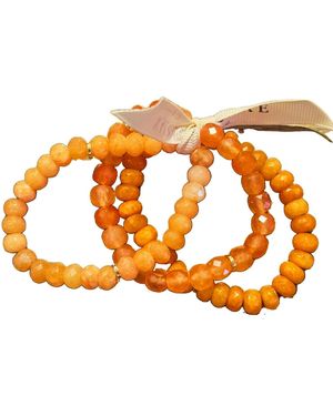 MacRae & Co Mixed Rock Bracelet - Orange