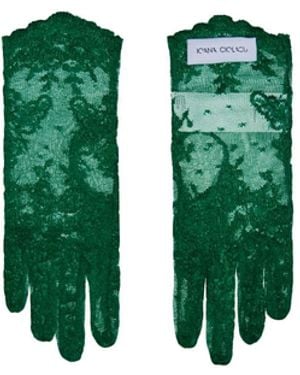 Ioana Ciolacu Brody Short Gloves - Green