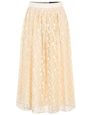 Exquise Neutrals Lainey Midi Skirt - White