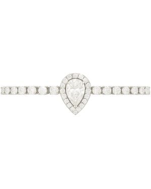 Maison De Gala Teardrop Crystal Bracelet - Metallic