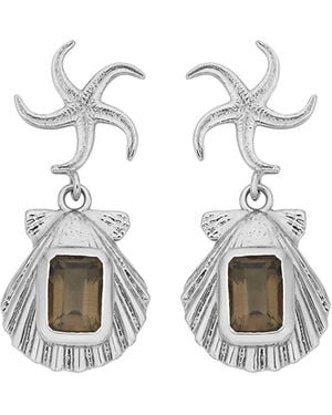 Zoe & Morgan Alara Earrings - Metallic