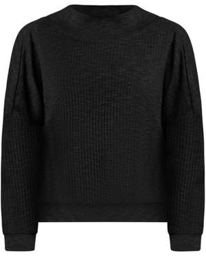 Known Supply Mock Neck Long Sleeve Top - Black