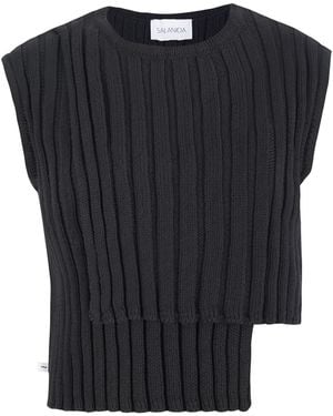SALANIDA Nuovo Asymmetric Top - Black