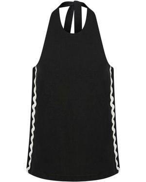 Thisisu Collection Wavy Top - Black