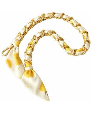 Lilly Loves Mild Maggie Scarf Metal Strap - Metallic