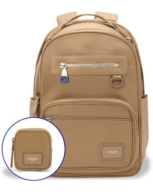 Maison Anje Neutrals Everyday Backpack Set - Natural