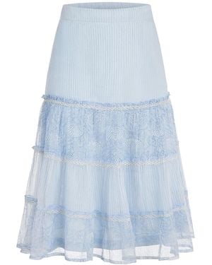 Liminal Lizzy Skirt - Blue