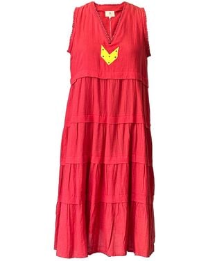 Sr by Sonali Raman Isla Persimmon - Red