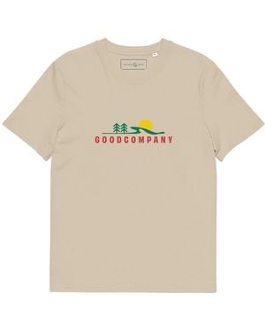 Anchor and Crew Neutrals Desert Dust Good Company Supply Organic Cotton T-Shirt - Natural