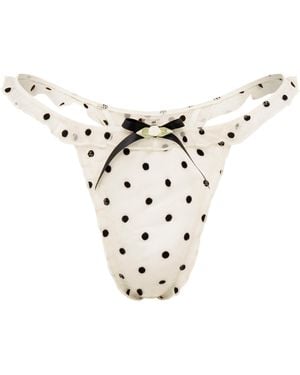 Wild Lovers Romy Thong - White