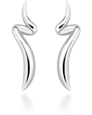 Stefan Tiron Caelivra Silva Earing - Metallic