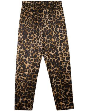 Bel Cashmere Mara Silk Trousers - Brown