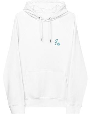 Anchor and Crew Just Roam. Seeker Organic Cotton Hoodie - White