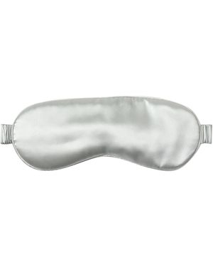 Soft Strokes Silk Pure Mulberry Silk Eye Mask - Grey