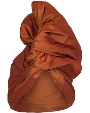 Romer Millinery Twisturban Turban - Brown