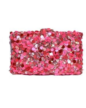Simitri Bubblegum Kitsch Clutch - Red