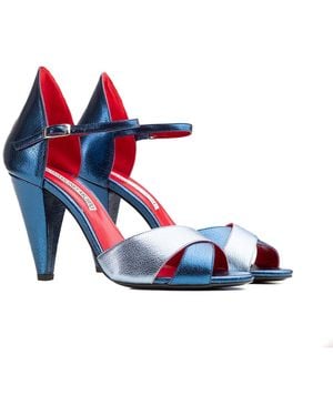 Rosamund Muir London Aurora Metallics Heels - Blue