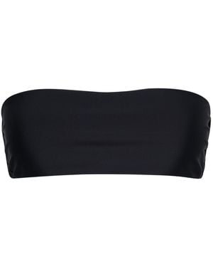 Playaluxe Santorini Seamless Bandeau Bikini Top - Black