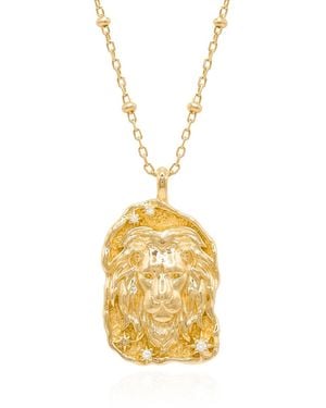 Luna Charles Solara Zodiac Necklace - Metallic