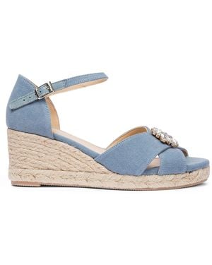 Joyasol Flora Espadrille Ocean - Blue