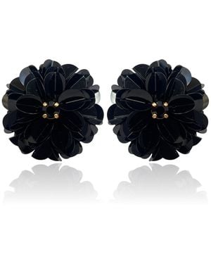 PINAR OZEVLAT Blossom Studs - Blue