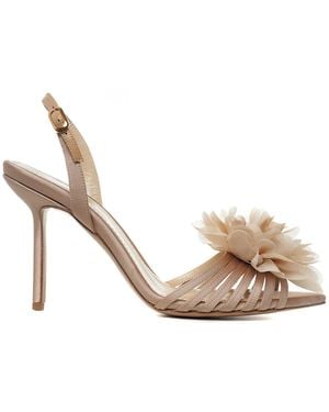 Ginissima Neutrals Julia Sandals - Metallic