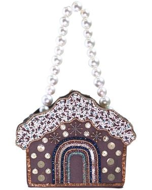 Simitri Winter Cottage Petit Bag - Purple