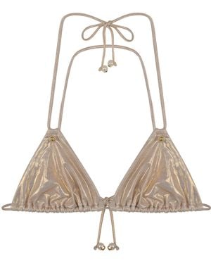 GOD SAVES QUEENS La Brisa Top Pearl - White