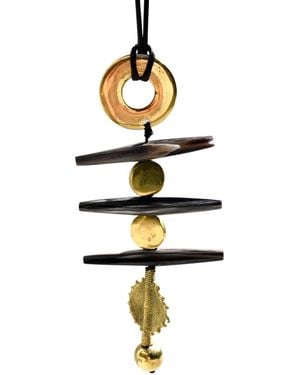 Lala Salama Huru Necklace - White