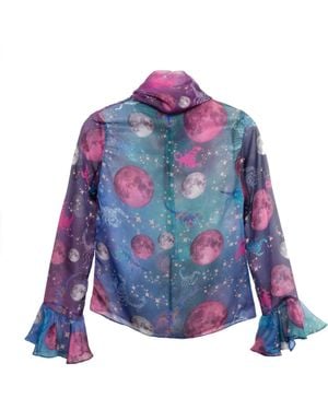 Paloma Lira Sky Blouse - Blue