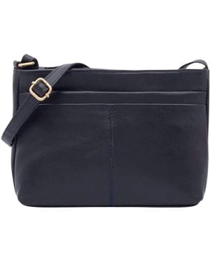 Lloyd Baker Godhra Leather Crossbody - Blue