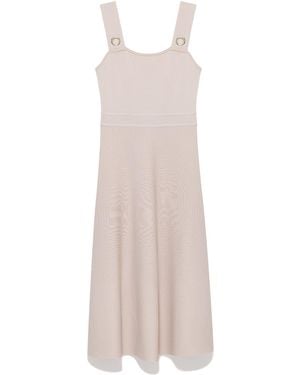 Peraluna Neutrals Madison Knit Summer Dress - Multicolour