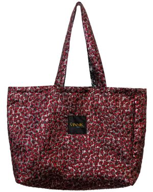 Byvinnik Flip Side Tote Bag Gattopardo - Red