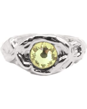 Casa Cala Cala Crystalline- Ring - White