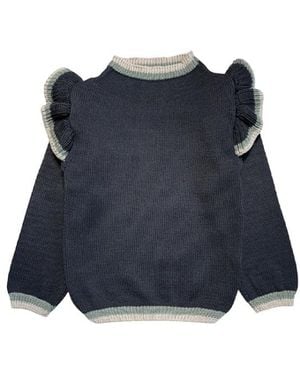 Mabli Delyth Pullover - Blue