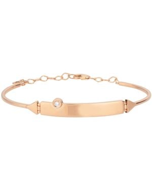 Dime Tribe Plate Bracelet - Pink