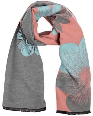 Saachi Reversible Garden Scarf - Grey