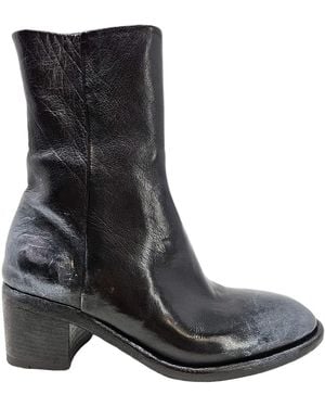 Madison Maison Hand Rubbed Ankle Boot - Black