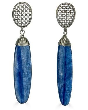 Loni Paul Jewelry Kyanite Dangle Earrings - Blue