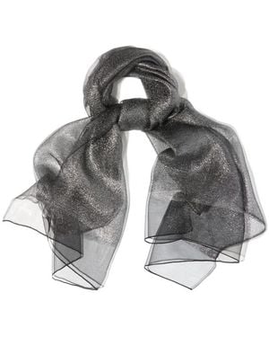 Saachi Glitter Dress Scarf - Grey
