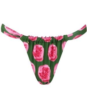 Favorite Flowers Peony Scrunch Bottom - White