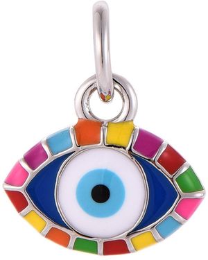 Pinnole Not So Evil Eye Charm - Blue
