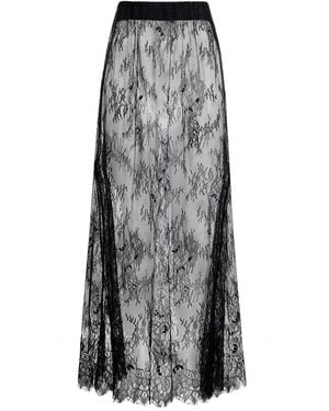 Sasha La Mer Lisa Lace Skirt, Whisper - Grey